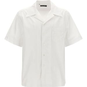 Dolce & Gabbana, Heren, Overhemden, Wit, Maat: XL Katoen,