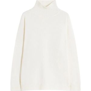 Weekend Max Mara, Dames, Truien, Beige, Maat: XS Wol,