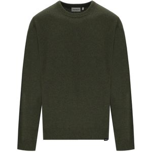 Carhartt Wip, Heren, Truien, Groen, Maat: M Wol,