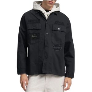 Replay, Heren, Jassen, Zwart, Maat: L