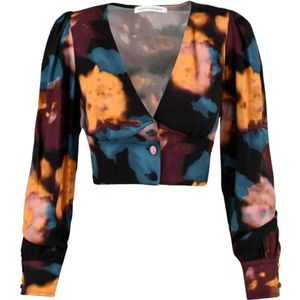 Mar De Margaritas, Dames, Blouses & Shirts, Veelkleurig, Maat: XS