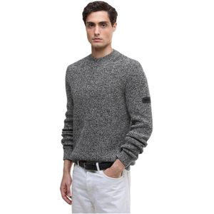 Barbour, Heren, Truien, Zwart, Maat: L Katoen,