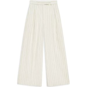 Anine Bing, Dames, Broeken, Beige, Maat: S Viscose,