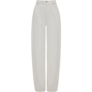 Victoria Beckham, Dames, Jeans, Wit, Maat: W25 Denim,