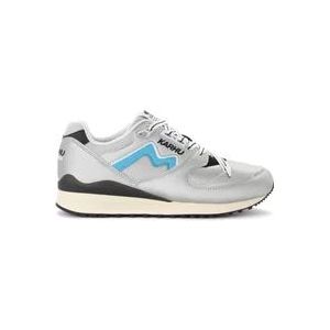 Karhu Sneakers van mesh en zilver met blauwe en roze details , Gray , Dames , Maat: 39 EU