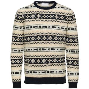 Selected Homme, Heren, Truien, Veelkleurig, Maat: 2XL Wol,