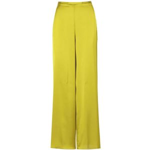 Simona Corsellini, Dames, Broeken, Groen, Maat: XS