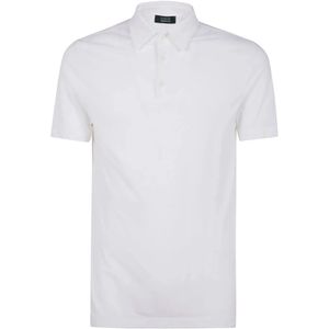 Zanone, Heren, Tops, Wit, Maat: 2XL