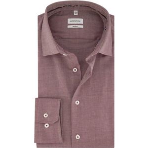 Seidensticker, Heren, Overhemden, Rood, Maat: L Katoen,