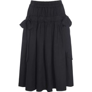 Bitte Kai Rand, Dames, Rokken, Zwart, Maat: XL Linnen,