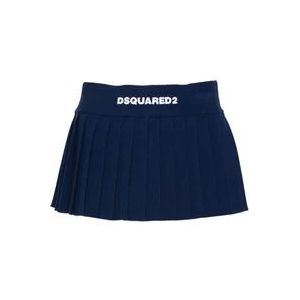 Dsquared2 Short Skirts , Blue , Dames , Maat: XS