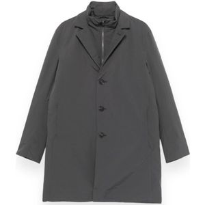 Save The Duck, Heren, Mantels, Grijs, Maat: XL Poliester,