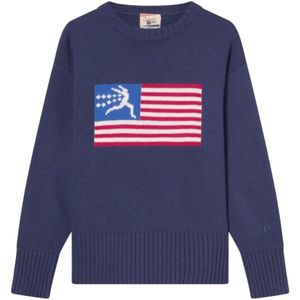 Champion, Heren, Truien, Blauw, Maat: L Katoen,