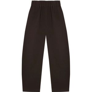 Cortana, Dames, Broeken, Bruin, Maat: 2XS Linnen,