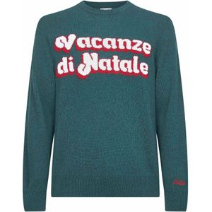 MC2 Saint Barth, Heren, Truien, Groen, Maat: L Wol,