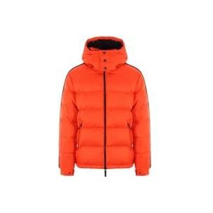 Moncler Coats , Orange , Heren , Maat: L