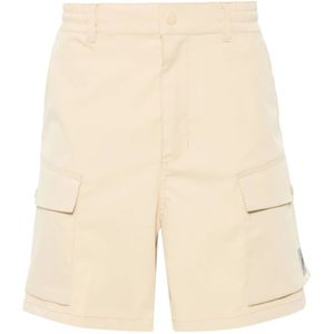 Carhartt Wip, Heren, Korte broeken, Beige, Maat: XL Katoen,