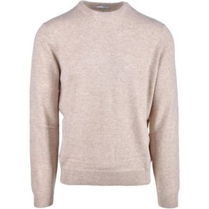 Malo, Heren, Truien, Beige, Maat: 2XL Wol,