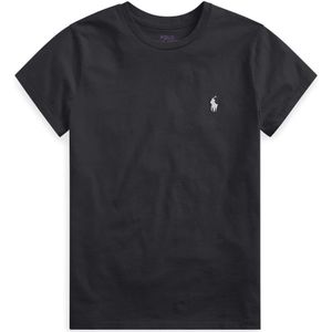 Ralph Lauren, Dames, Tops, Zwart, Maat: S Katoen,