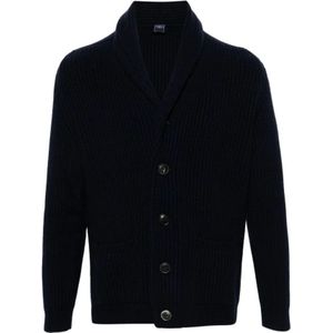 Fedeli, Heren, Truien, Blauw, Maat: XS