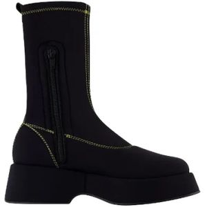 Ganni Fabric boots , Black , Dames , Maat: 36 EU