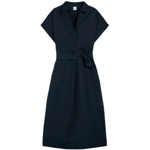 Aspesi, Dames, Jurken, Blauw, Maat: 2XS Katoen,