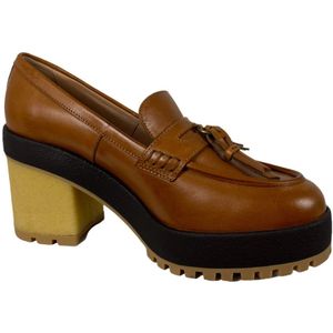 Hogan, Dames, Schoenen, Bruin, Maat: 39 EU Leer,