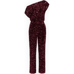 Elisabetta Franchi, Dames, Jumpsuits & Playsuits, Rood, Maat: M Poliester,