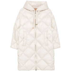 Max Mara, Dames, Mantels, Beige, Maat: M Polyamide,