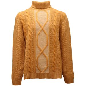 Daniele Fiesoli, Heren, Truien, Geel, Maat: L Wol,