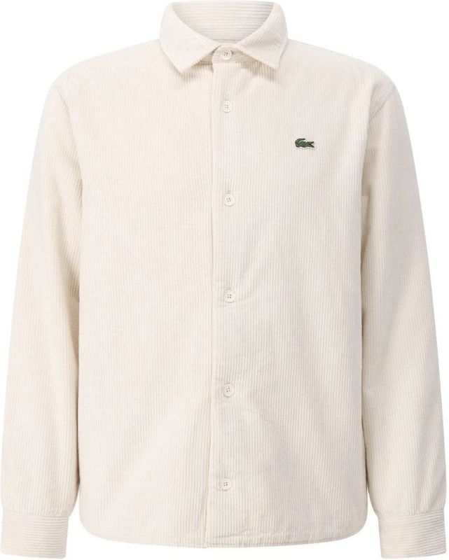 Lacoste - Oversized Overhemdjack - Ribcordlook - Heren