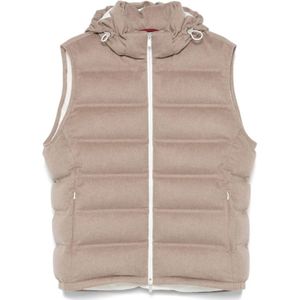 Brunello Cucinelli, Heren, Jassen, Bruin, Maat: S