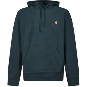 Carhartt Wip, Heren, Sweatshirts & Hoodies, Groen, Maat: S