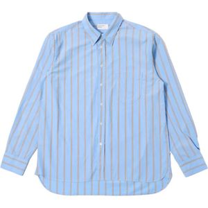 Universal Works, Heren, Overhemden, Blauw, Maat: M