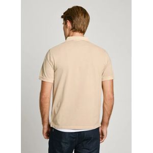 Pepe Jeans, Heren, Tops, Beige, Maat: 2XL Katoen,