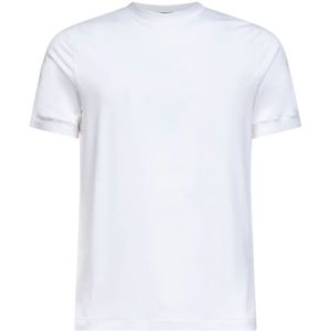 Giorgio Armani, Heren, Tops, Wit, Maat: 2XL Viscose,