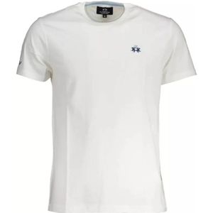 La Martina, Heren, Tops, Wit, Maat: L Katoen,