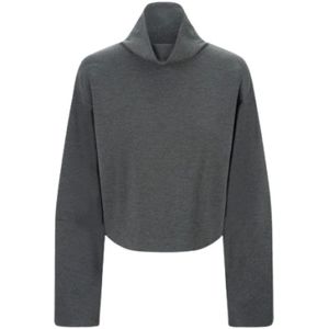 Staud, Dames, Truien, Grijs, Maat: S