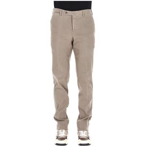 PT Torino, Heren, Broeken, Beige, Maat: 2XL Katoen,