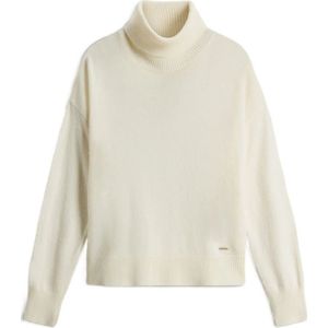 Woolrich, Dames, Truien, Beige, Maat: L