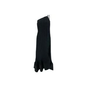 Lanvin Maxi Jurken , Black , Dames , Maat: XS