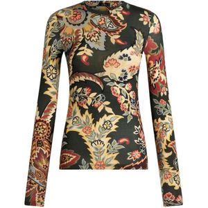 Etro, Dames, Tops, Veelkleurig, Maat: M