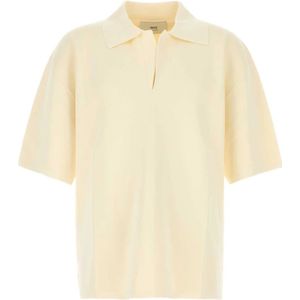 Ami Paris, Heren, Tops, Geel, Maat: 2XS Viscose,