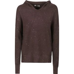 Hinnominate, Dames, Sweatshirts & Hoodies, Bruin, Maat: S