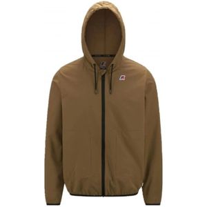 K-Way, Heren, Sweatshirts & Hoodies, Bruin, Maat: XS Katoen,