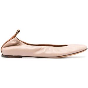 Lanvin, Dames, Schoenen, Beige, Maat: 36 EU Leer,