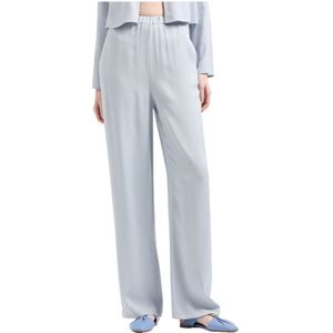 Emporio Armani, Dames, Broeken, Grijs, Maat: S