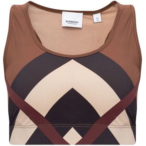 Burberry, Dames, Tops, Veelkleurig, Maat: XS