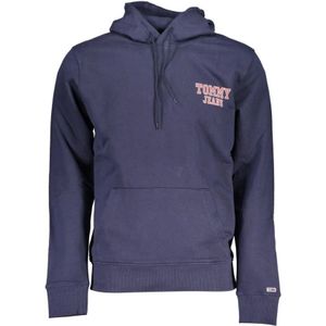 Tommy Hilfiger, Heren, Sweatshirts & Hoodies, Blauw, Maat: L Katoen,