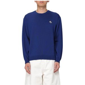 Kenzo, Heren, Truien, Blauw, Maat: S